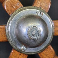 Antique/Vintage Simpson Lawrence Six-Spoke Ships Wheel, 20th century
