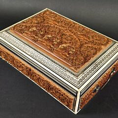 5156-955 Carved Inlaid Box A