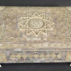 Fine Vintage Mother of Pearl Storage Box, 20th century