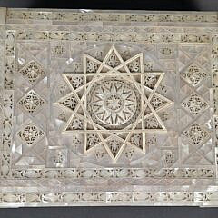 Fine Vintage Mother of Pearl Storage Box, 20th century