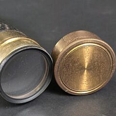 Antique French Sailor’s Captain’s Three-Draw Spyglass