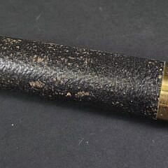 Antique French Sailor’s Captain’s Three-Draw Spyglass