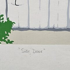 Eric Holch Limited Edition Nantucket Silk Screen, “Side Door”, Serigraph Print