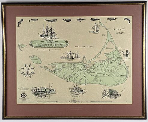 5183-955 Nantucket Map A