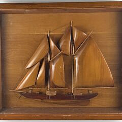 5189-955 Sailboat Shadowbox A