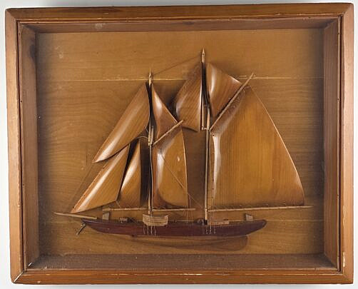 5189-955 Sailboat Shadowbox A