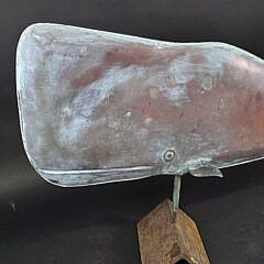 Vintage Copper Sperm Whale Weathervane, 20th century
