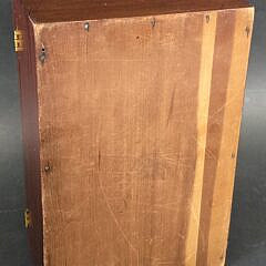 Antique American Tiger Maple Inlaid Box, 19th century