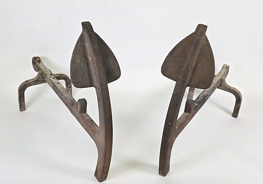 5200-955 Anchor Andirons A