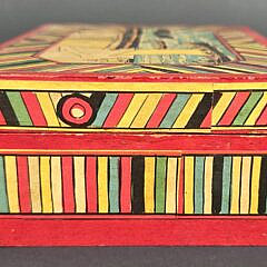 Scarce  Vintage Tony Sarg Nantucket Whaling Scene Pictorial Box, 20th century