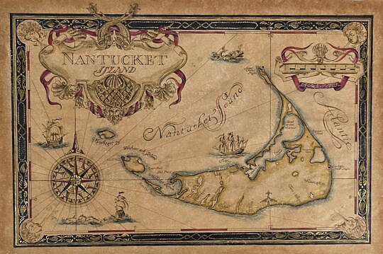 5216-955 Nantucket Map A