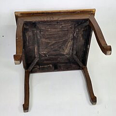 Vintage Multiwood Inlaid Ying Yang Coffee or Side Table, 20th century