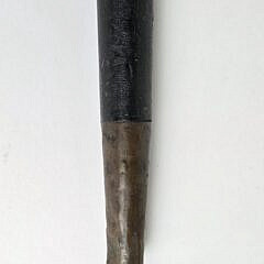Antique Heart and Diamond Inlaid Gentleman’s Walking Stick, 19th century