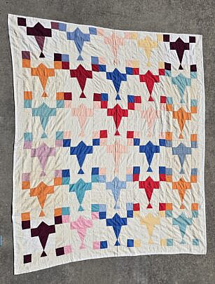 5236-955 Plane Quilt A