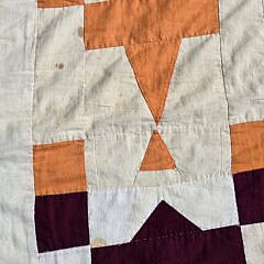 Scarce Airplane Applique Quilt, circa 1930s,