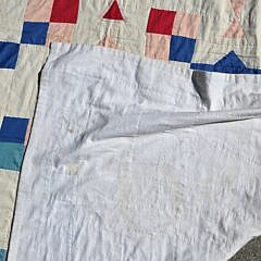Scarce Airplane Applique Quilt, circa 1930s,