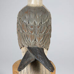 Will and Kay Lake Carved Ring Billed Gull, circa 1986
