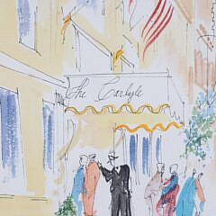 Barker Watercolor on Paper “The Carlyle”