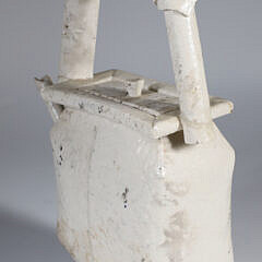 Piero Fenci Ceramic White Glazed Teapot