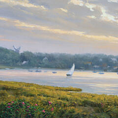 Douglas Flackman Oil on Canvas “A View From Monomoy”