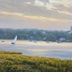 Douglas Flackman Oil on Canvas “A View From Monomoy”