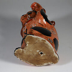 Vintage Japanese Kutani Maneki Neko Lucky Cat