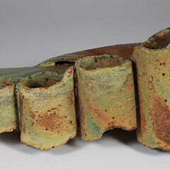 Contemporary Ceramic Pipe Sculpture