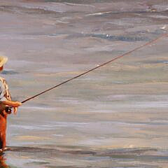 Bix Bainer Oil on Board “Flywater”
