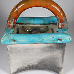 Contemporary Multi-Glazed Covered Handle Box
