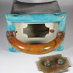 Contemporary Multi-Glazed Covered Handle Box