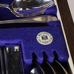 Sheffield Ivorine-Handled Stainless Steel Flatware in the Old English Pattern by Viner’s LTD