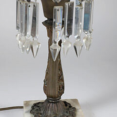 Vintage Vianne Ombre Frosted Glass Astrol Lamp Swag Shade