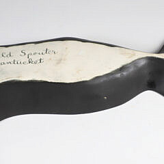 Large Old Spouter Ceramic Whale
