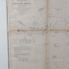 1854 “Preliminary Chart at Nantucket Shoals Massachusetts”