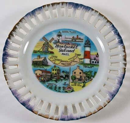 Vintage Nantucket Souvenir Plate