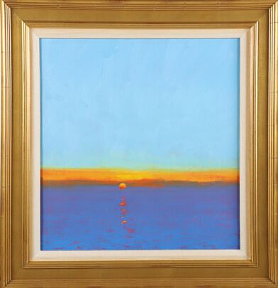 Tom Rickman Oil on Canvas "Sconset Rise, First Light"