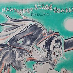 “The Nantucket Stage Company” Poster, Summer 1975, “Dracula”