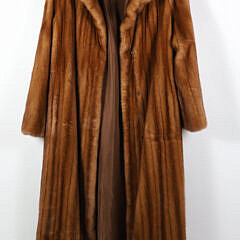 Vintage Mink Coat Retailed by Peter Duffy New York