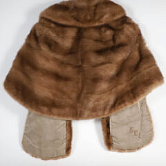 Vintage Mink Stoll Retailed by Beckh’s Fine Furs, Richmond, Virginia