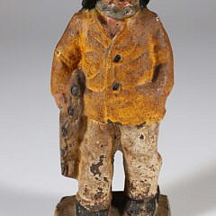 Painted Cast Iron Old Salt Doorstop