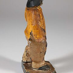 Painted Cast Iron Old Salt Doorstop