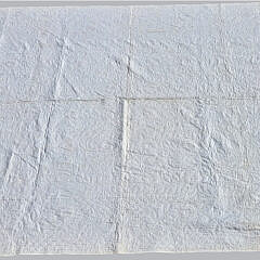 Antique American Wedding Floral Applique Quilt
