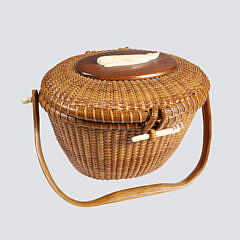 Jose Formoso Reyes Nantucket Friendship Basket, circa 1977