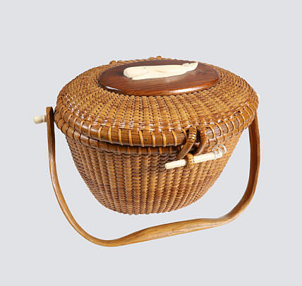 Jose Formoso Reyes Nantucket Friendship Basket circa 1977
