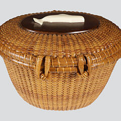 Jose Formoso Reyes Nantucket Friendship Basket, circa 1977