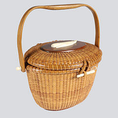 Jose Formoso Reyes Nantucket Friendship Basket, circa 1977