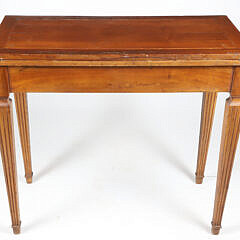 Continental Carved Games Table
