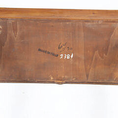 Continental Carved Games Table