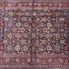 Vintage Persian Banquet Size Hand-Knotted Wool Oriental Carpet, 14 ft. 9 in. x 22 ft. 9 in.
