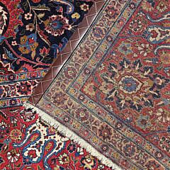 Vintage Persian Banquet Size Hand-Knotted Wool Oriental Carpet, 14 ft. 9 in. x 22 ft. 9 in.